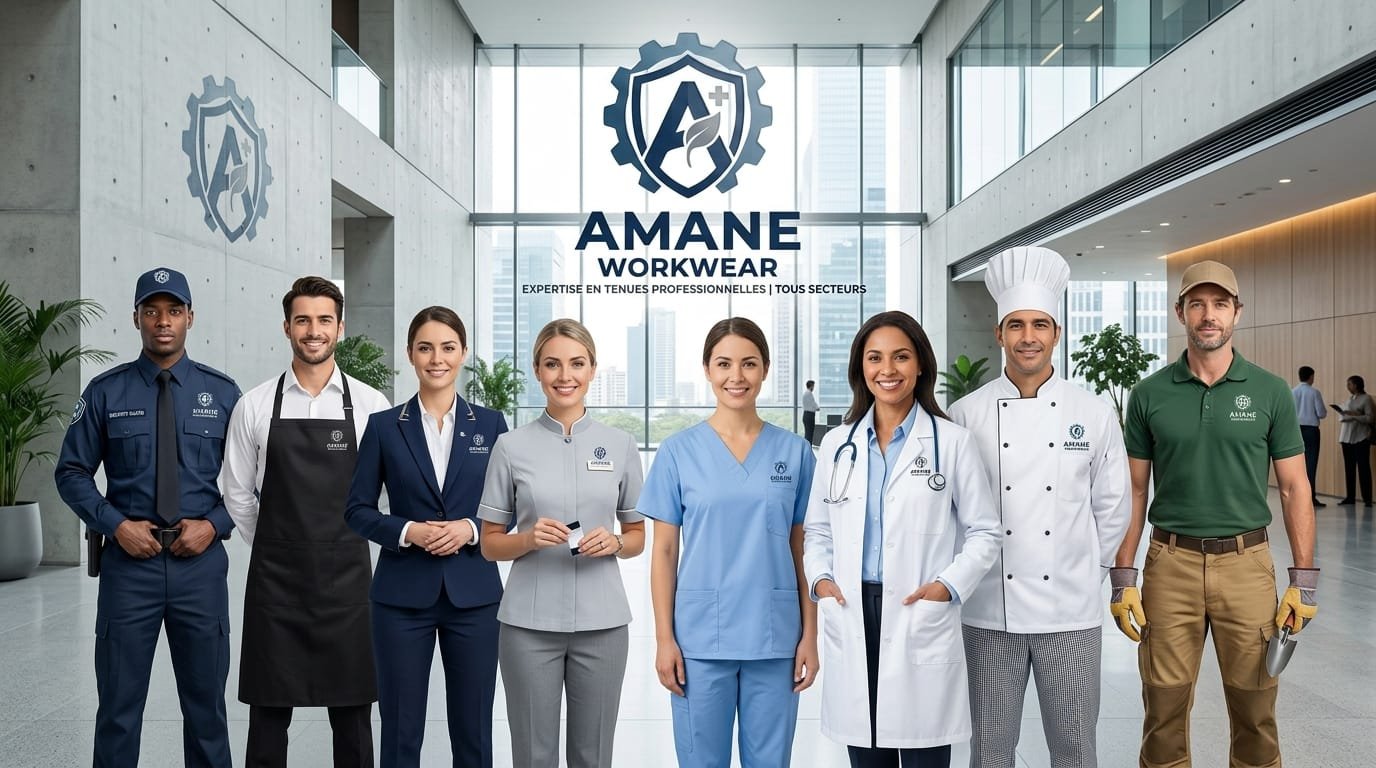 AMANE Workwear - Équipe professionnelle